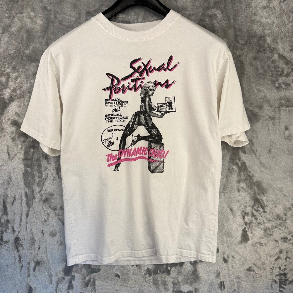 Gallery Dept Sexual Positions Graphic T-Shirt L-XL Vintage
